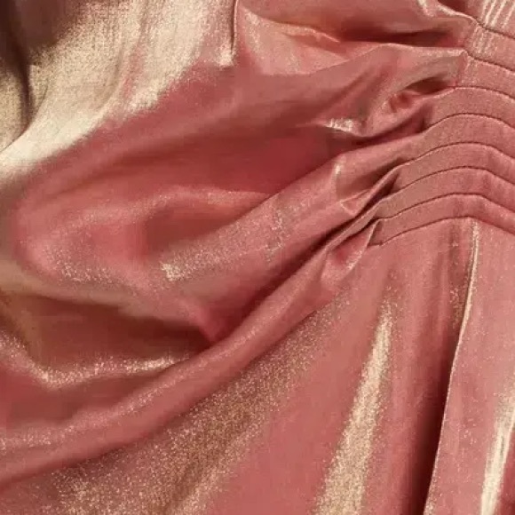 Brand new ELLIATT GOLDEN DRESS ORANGE/GOLD SIZE Medium - Picture 4 of 10